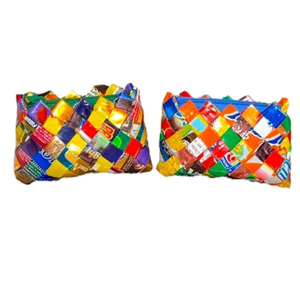 Set of 2 Gum Wrapper Coin Purses‎